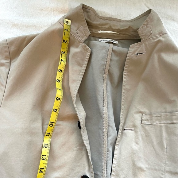 Club Monaco light tan Parisian Blazer Jacket - Picture 7 of 9